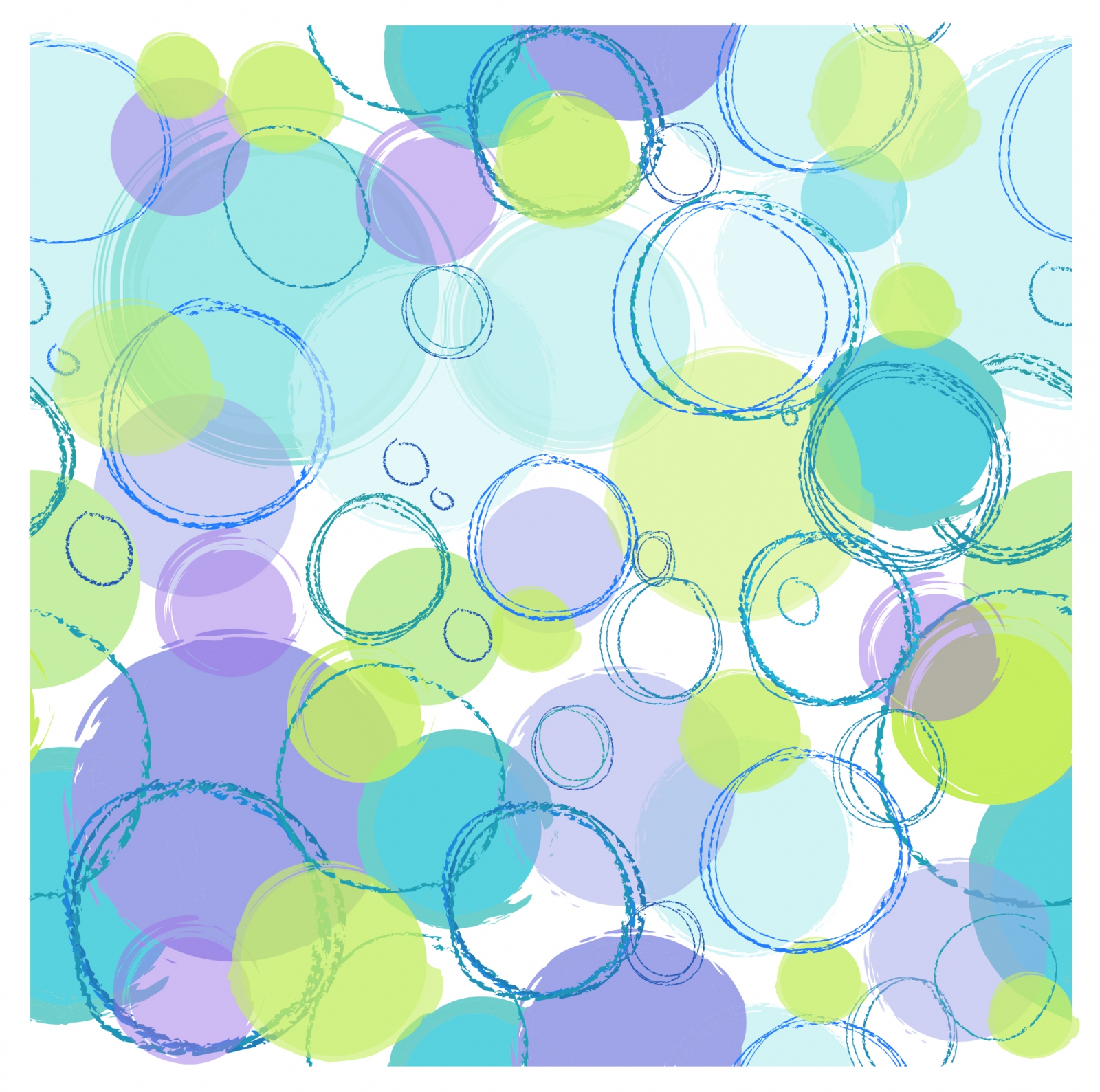 Seamless Pattern Circles