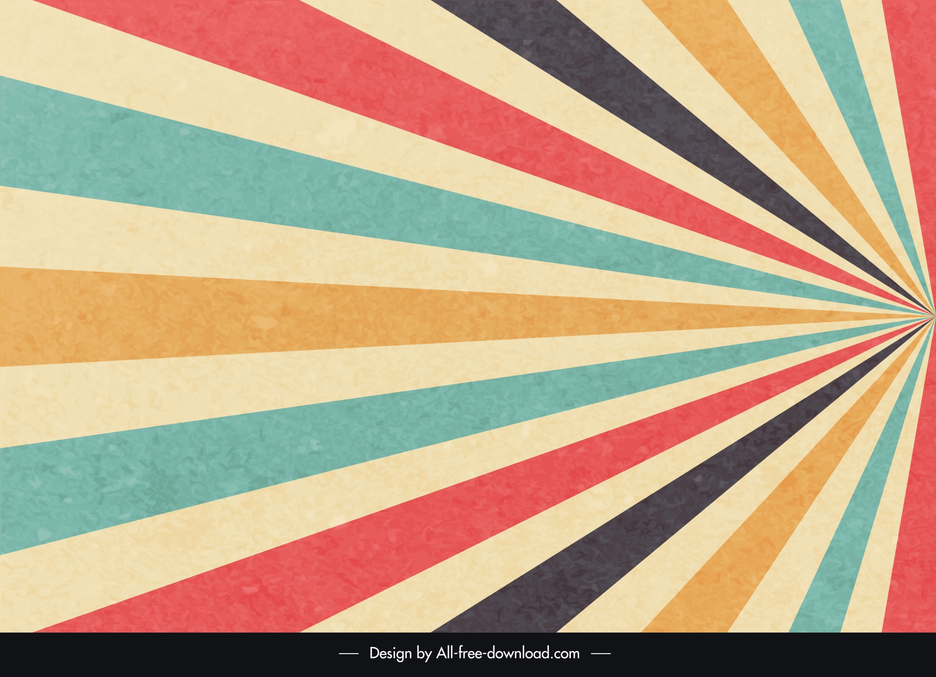 illusion background template vintage line rays