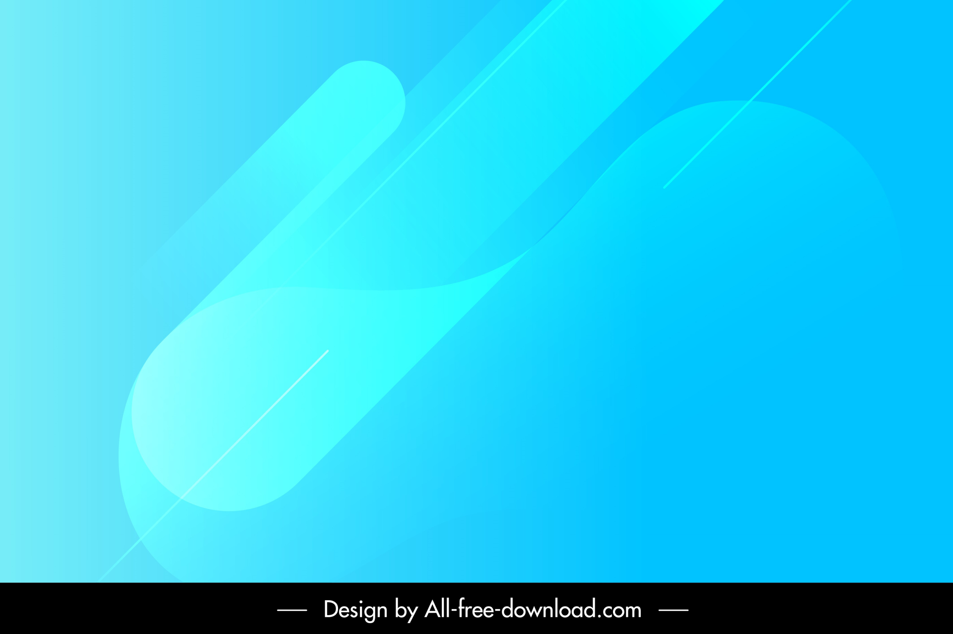 abstract background template elegant flat bright blue decor