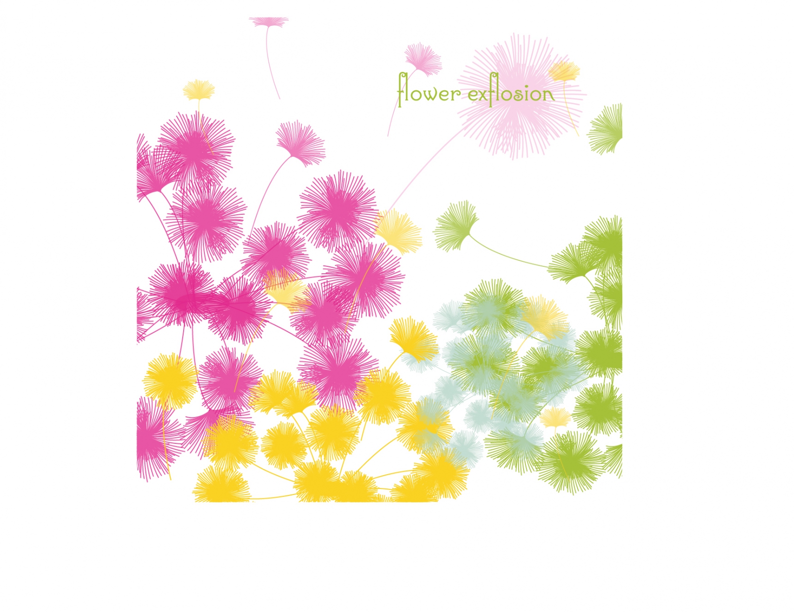 Spring floral background