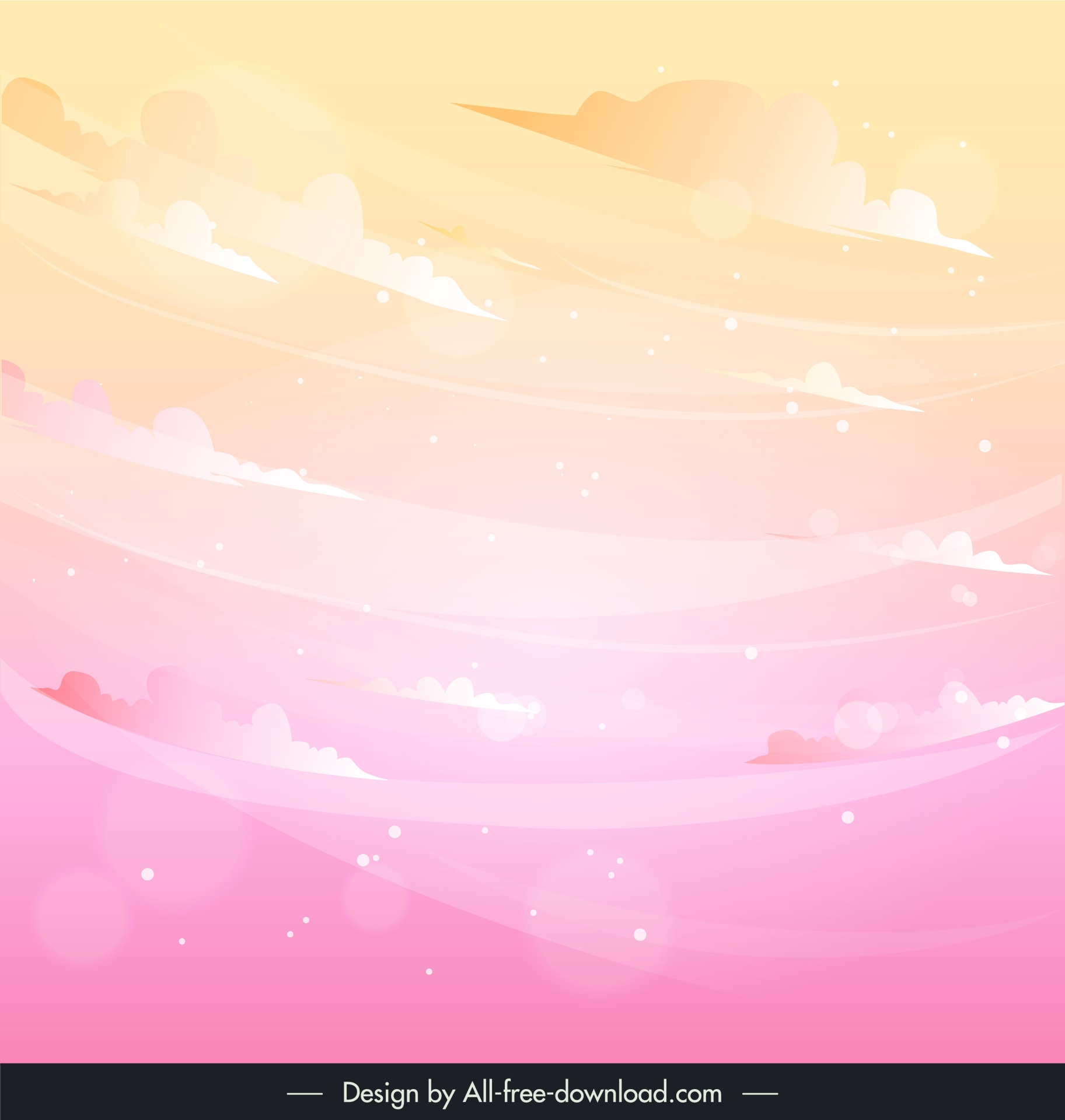 dazzling sky background dynamic cloud wind