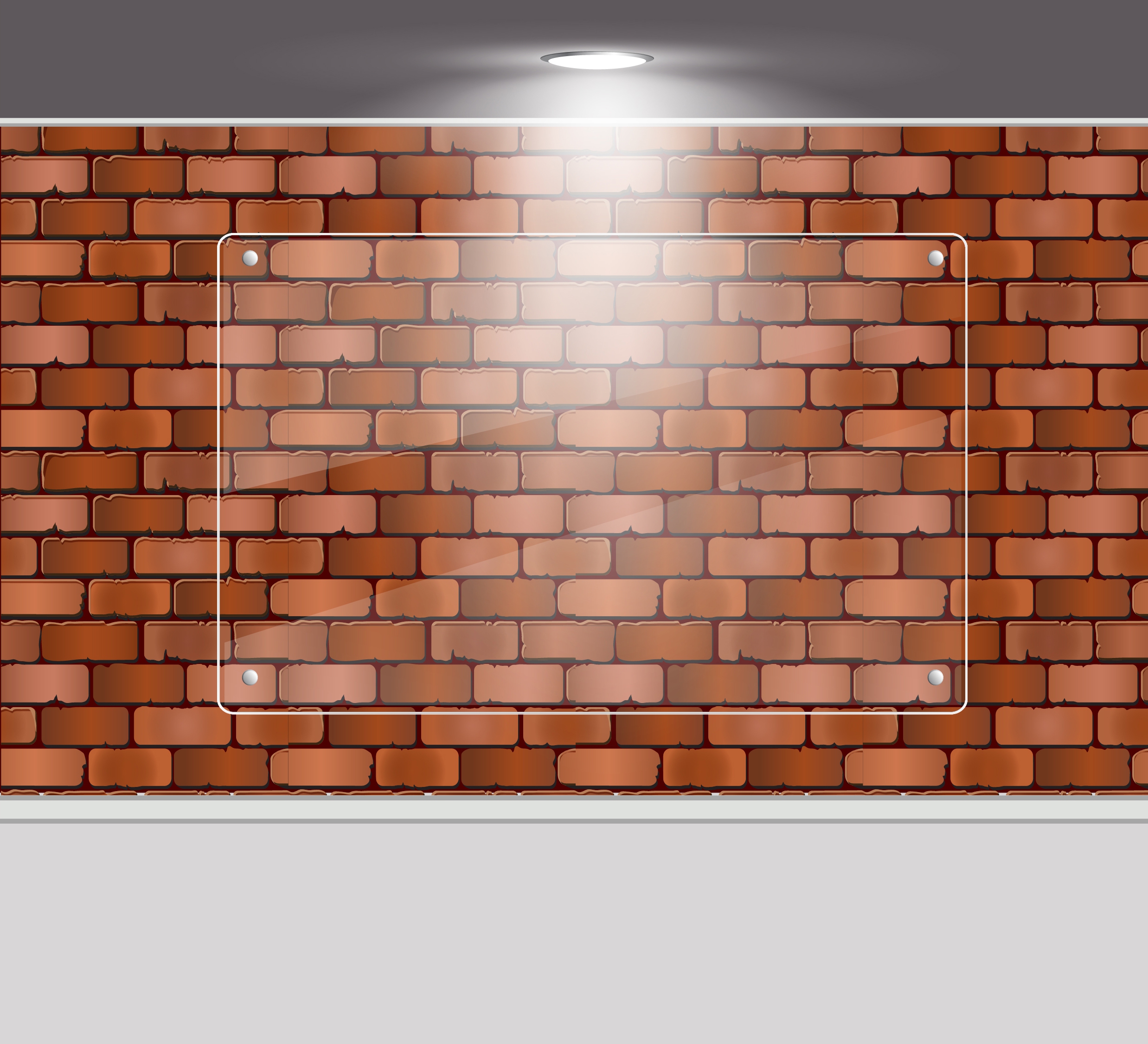 brick wall background shiny modern design