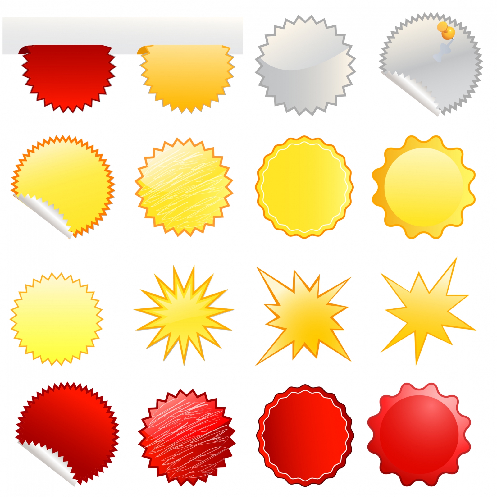 Starburst icons