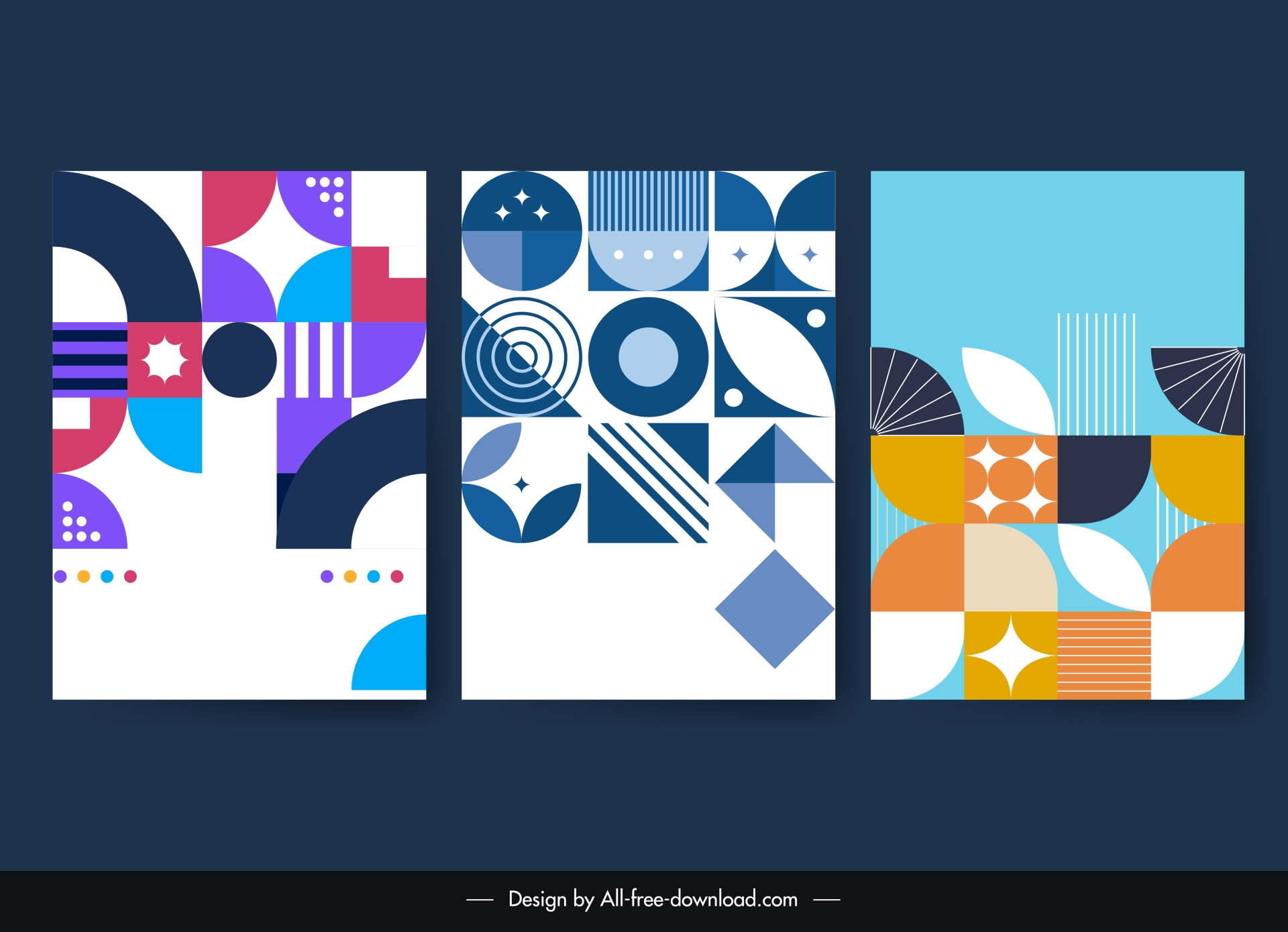 abstraction mosaic background template geometric shapes layout